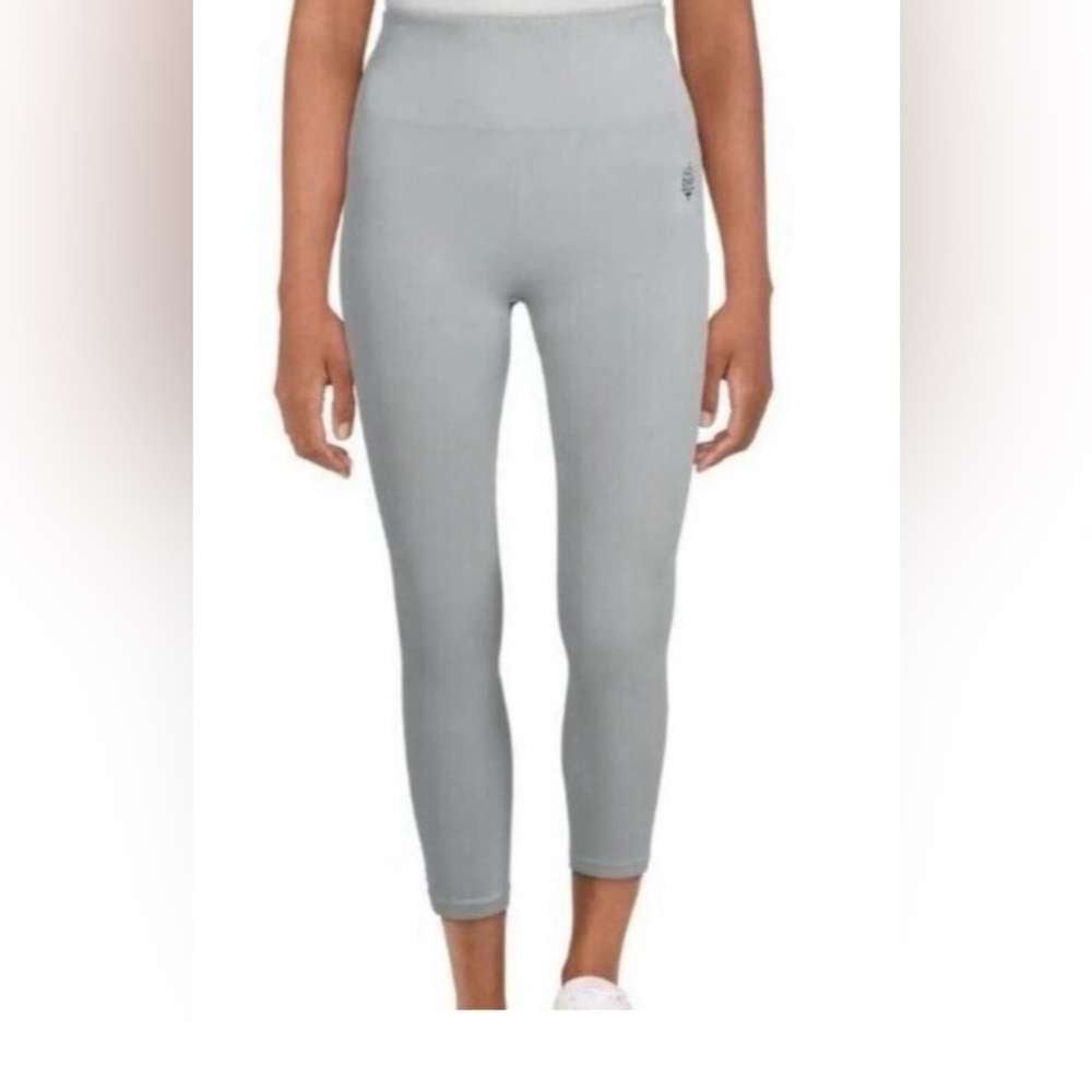 Free People Movement by Free People Gray Seamless Rib Leggings $148 XS/S NWT